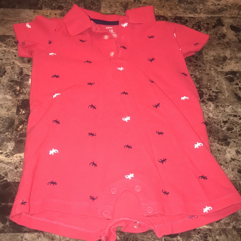 Carters baby boy onesie